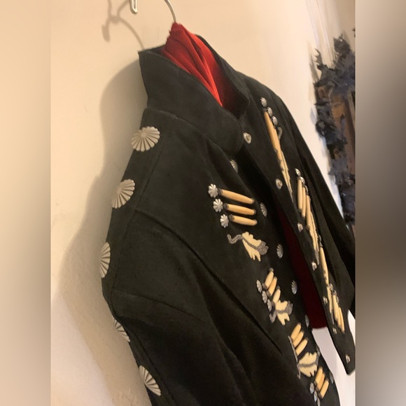 North American Frontier Pigskin Leather Jacket Handmade in USA Vintage Size M - Picture 7 of 16